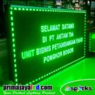 Running Teks LED 264 x 138xm Hijau Wifi