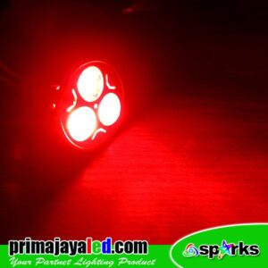 Lampu Spotlight MR16 12V Warna Merah