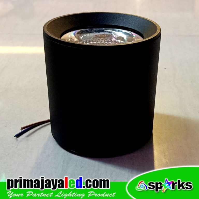 Ceiling LED Outbo 10 Watt Body Hitam