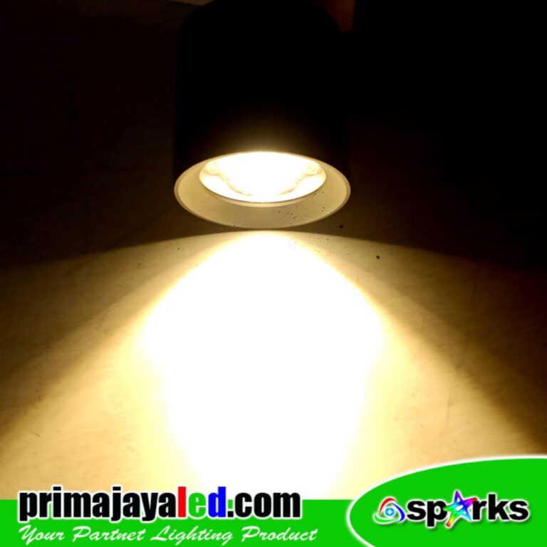 Ceiling LED Outbo 10 Watt Body Hitam