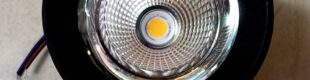 Ceiling LED Outbo 10 Watt Body Hitam