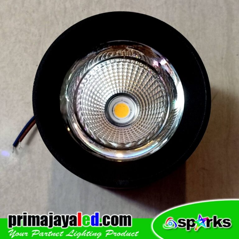 Ceiling LED Outbo 10 Watt Body Hitam