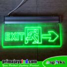LED Emergency Exit Arah Kanan