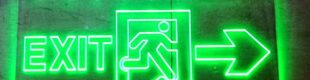 LED Emergency Exit Arah Kanan