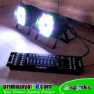Paket 2 Par LED 60 RGBW DMX 512