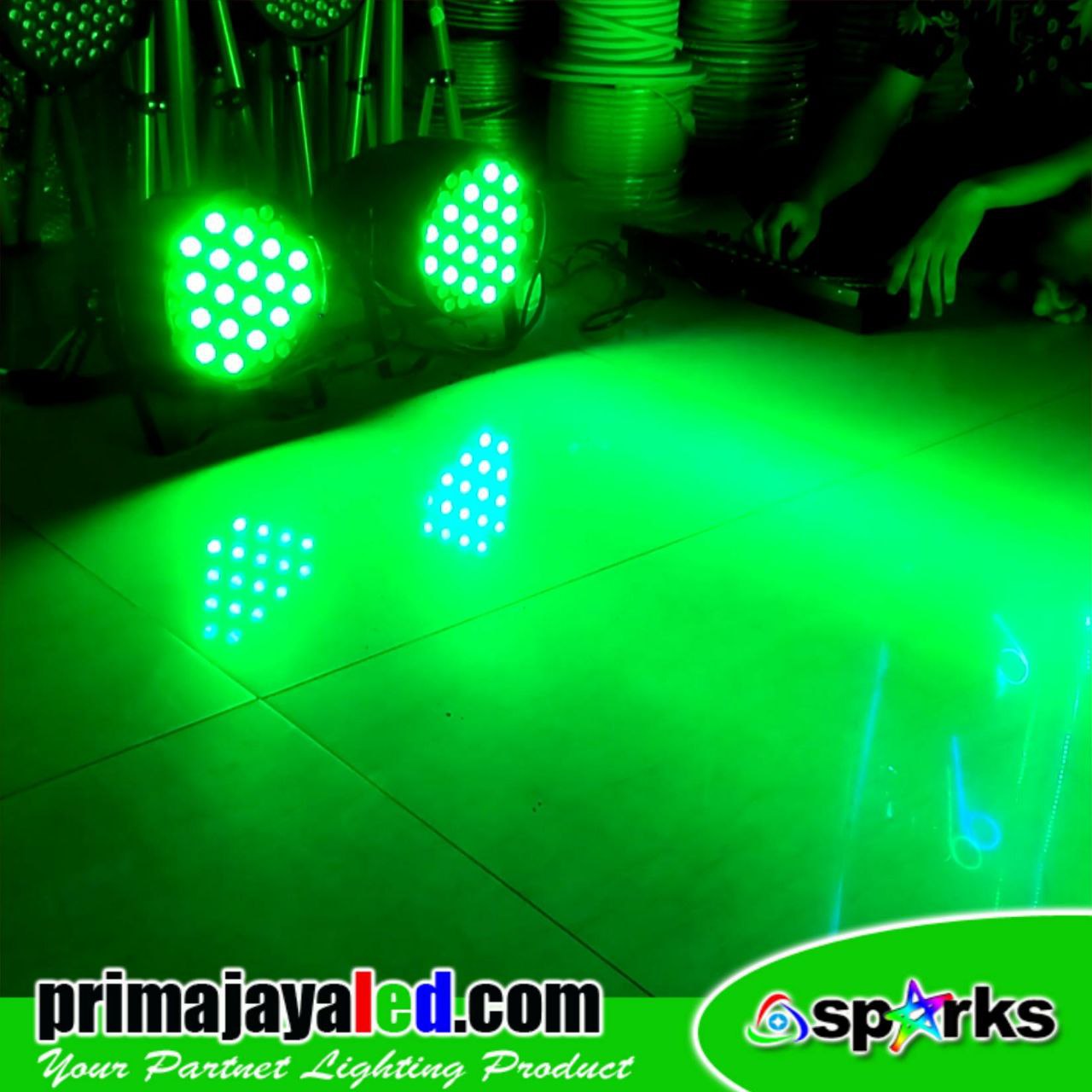 Paket Par Led X W Rgbw Spark Prima Jaya Led