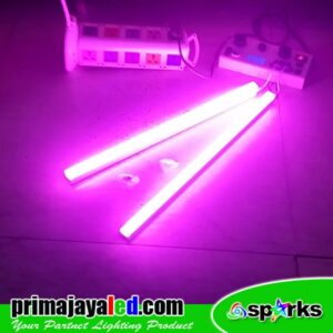 2 Unit Lampu T5 LED 60cm Pink