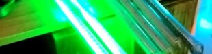 Lampu LED Meteor 80cm Hijau