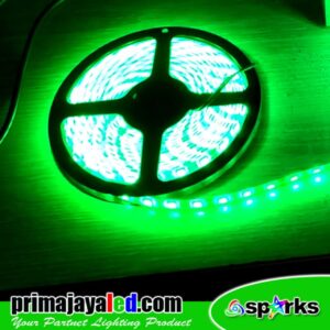 LED Lampu Flexible Strip Hijau 12V