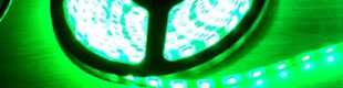 LED Lampu Flexible Strip Hijau 12V