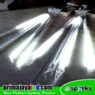 Lampu LED Meteor Putih 80cm Outdoor