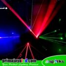 Lampu LED Moving Spider Laser RGB