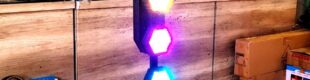 LED Bar 6 Head Hexagonal Amber