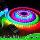 LED Flexible Strip Pixel RGB 5M 12V Outdoor