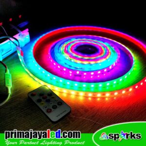 LED Flexible Strip Pixel RGB 5M 12V Outdoor
