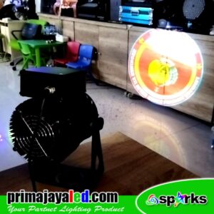 Lampu Proyektor LED Logo Custom 50W