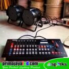 Set 2 Par LED 60 DMX Mixer 240 Disco