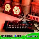 Set 2 Par LED 60 Slim Mixer 240 Disco