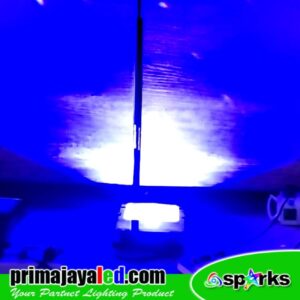 Lampu Tembak LED 50W Cahaya Biru