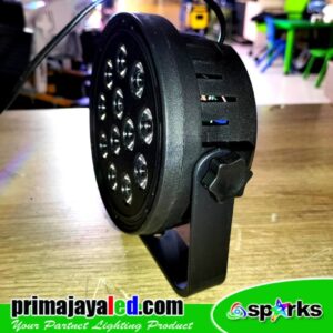 Mini Par LED 12 Slim Model Fullcolor