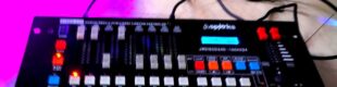 Set 2 Par LED 54 4in1 Fullcolor DMX 240