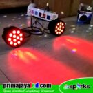 Set 2 Par LED Mini 12W RGB Fullcolor