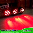 Set 3 Par LED Mini 12 RGB Fullcolor