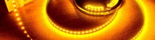 LED Flexible Strip 12V Golden Yellow