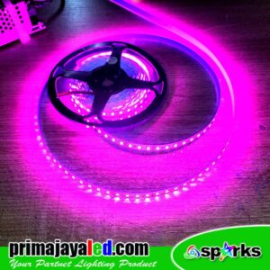 Lampu LED Flexible Strip 12V Pink