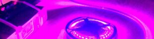 Lampu LED Flexible Strip 12V Pink