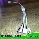 Socket Cabang RGB LED 3 Jalur