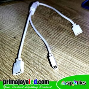 Socket LED RGB Strip 2 Cabang