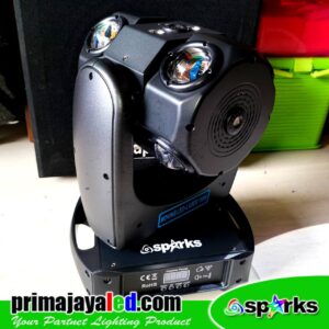 Moving LED Roller Dual Head Laser Patern