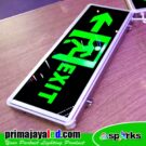 LED Sign Emergency Exit Panah 2 Sisi