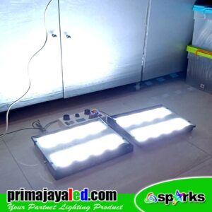 Set 2 Lampu Sorot LED 200w Super White