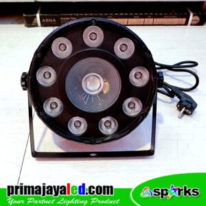PAR LED 10 Mata 3in1 RGB Fullcolor