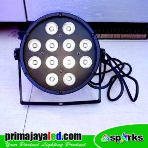 Par LED 12 Mata 6in1 RGBWAU