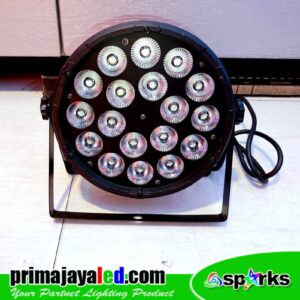Par LED 18 Mata 4in1 RGBW Slim Series