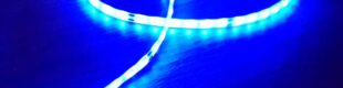 LED Flexible Strip 24V IP44 Cahaya Biru
