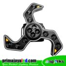 Moving Disko LED Spider Fan