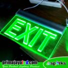 Emergency LED Sign Exit Bening