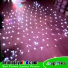 Lampu LED Natal Jaring 3 Meter Putih