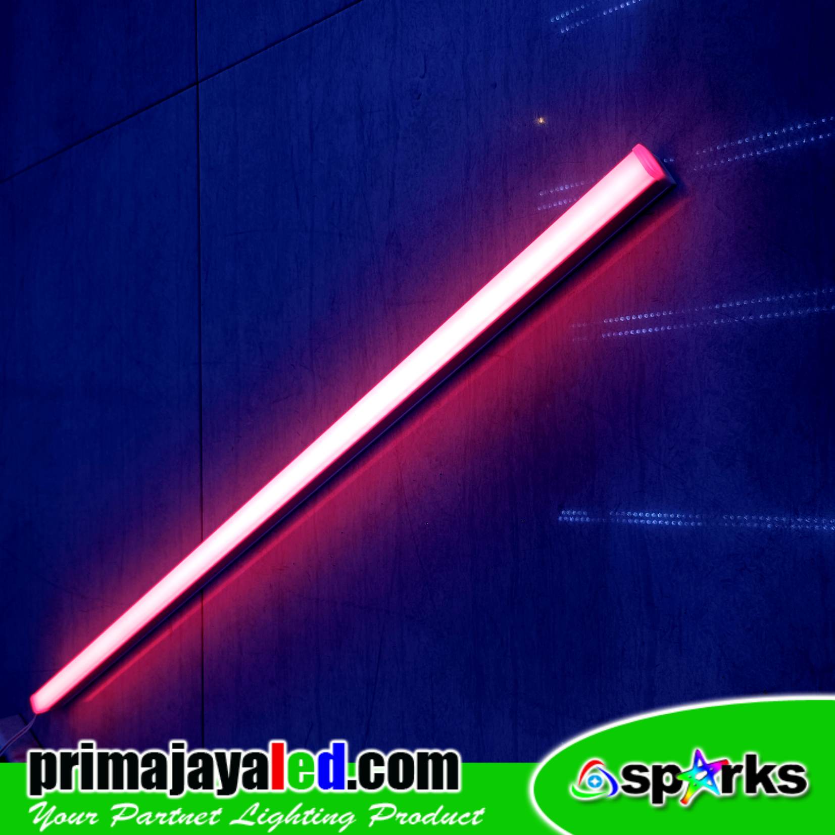 Neon Tube LED T5 Merah 90cm